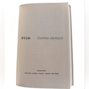 'If I Lie' Coffee Table Book - Cream